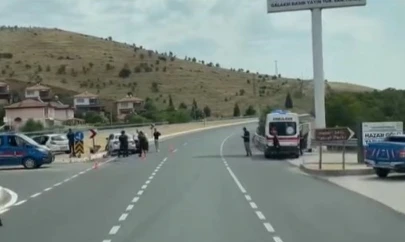 Elazığ'da trafik kazası: 3 yaralı