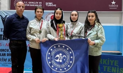 Elazığ masa tenisinde 1. Lige yükseldi