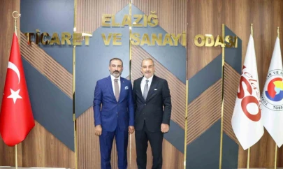 ETSO Başkanı Alan, Gaziantep Ticaret Odası Başkanı Yıldırım'ı ağırladı