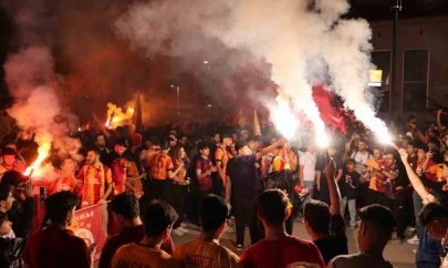 Galatasaray'ın şampiyonluğu Elazığ'da coşkuyla kutlandı