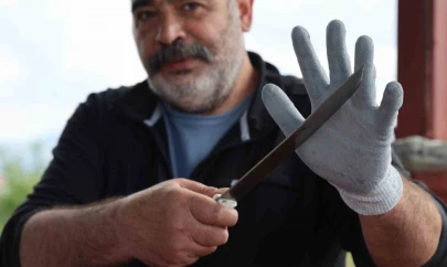 Kurban Bayramında acemi kasaplara müjde: Kesilmez eldivenle yaralanmalara son