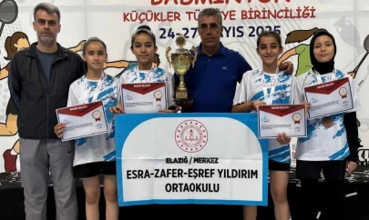Okul sporlarının parlayan yıldızı Elazığ