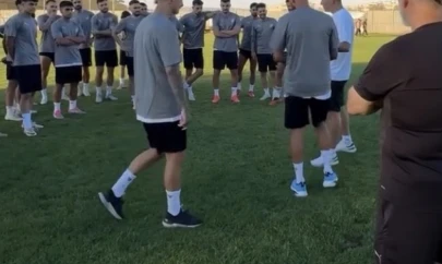 Süleyman Özdamar ve Hakan Yavuz, Elazığspor'da ilk antrenmanına çıktı
