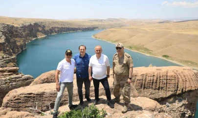 Vali Hatipoğlu'ndan Baskil'de doğal güzelliklere ziyaret