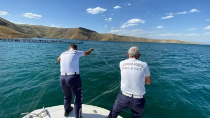 Elazığ'da kaçak avlanan 65 kilo balık ele geçirildi
