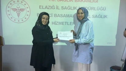 Elazığ'da sağlık çalışanlarına eğitim verildi