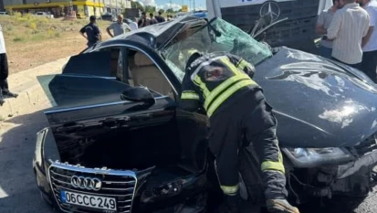 Elazığ'da trafik kazası: 2 yaralı