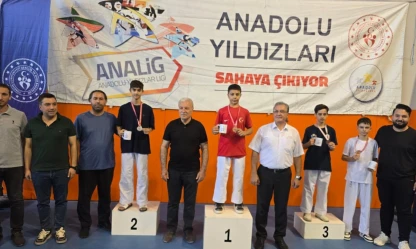 Elazığlı sporcudan karatede Türkiye ikinciliği