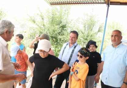 Çocuklar Köy Hayatını Yerinde Deneyimledi