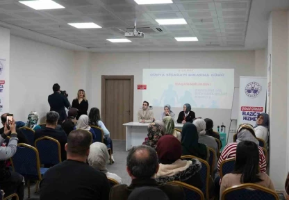 Elazığ'da sigaranın zararları anlatıldı