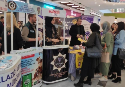 Elazığ emniyetinden 'kadına şiddetle mücadele' çalışması