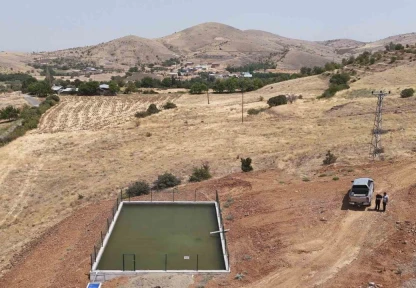 Elazığ İl Özel İdaresi'nden 6 adet sulama suyu tesisi