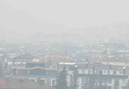 Elazığ'ın yüksek kesimlerinde sis etkili oluyor