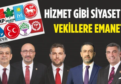 Hizmet Gibi Siyaset de Vekillere Emanet