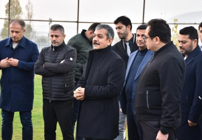 Milletvekili Keleş'ten Elazığspor'a Moral Ziyareti