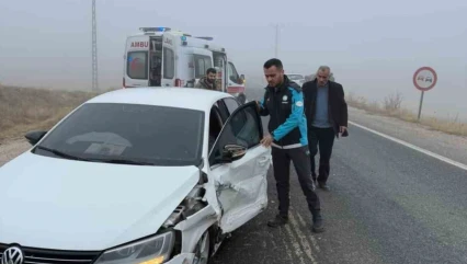 Elazığ'da sis kazaya neden oldu: 1 yaralı