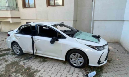Aracın içinde çakmak gazı tüpü patladı: 1 çocuk yaralı