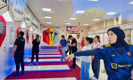 Elazığ'da dart ve bilardo turnuvası