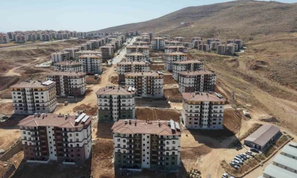 Elazığ'da deprem konutları yüzde 90 tamamlandı