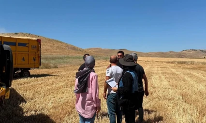 Elazığ'da hasat ve biçerdöver denetimleri sürüyor