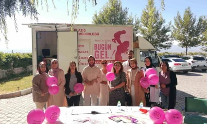 Elazığ'da meme kanseri farkındalık çalışması