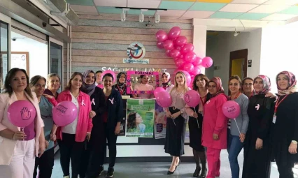 Elazığ'da meme kanseri farkındalık etkinliği