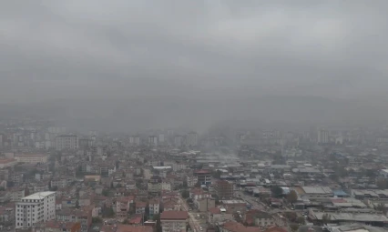 Elazığ'da sis etkisi sürdürüyor