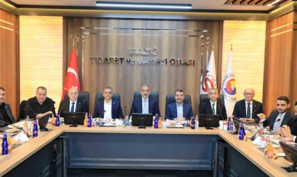 Elazığ Ticaret ve Sanayi Odası'nda bayramlaşma