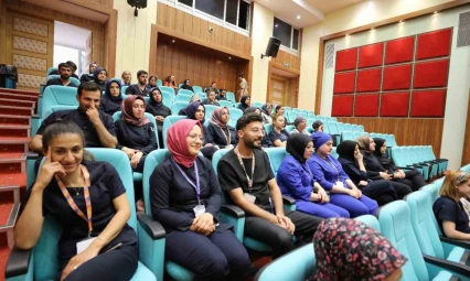 FÜ Hastanesi çalışanlarına kadına yönelik şiddetle mücadele semineri
