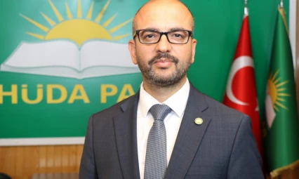 Hemşehrimiz Av. Mahmut Şahin, HÜDA PAR Genel Başkan Yardımcılığına Getirildi