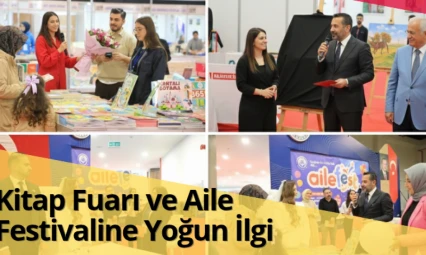 Kitap Fuarı ve Aile Festivaline Yoğun İlgi