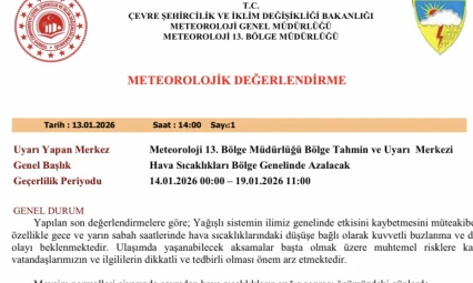 Meteorolojiden 5 il için buzlanma ve don uyarısı