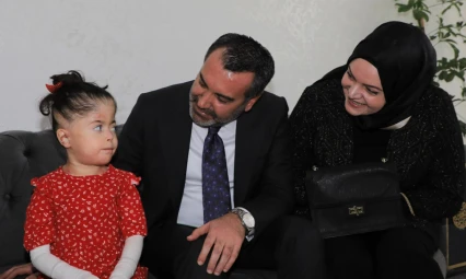 Şahin Şerifoğulları, 8 yaşındaki kelebek hastası Fatma Aydın'ın çağrısını karşılıksız bırakmadı