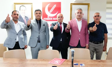 Yeniden Refah Partisi Baskil İlçe Başkanlığında Görev Değişimi