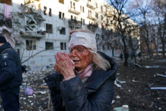 Rusya'nın Ukrayna'ya askeri müdahalesinden fotoğraflar