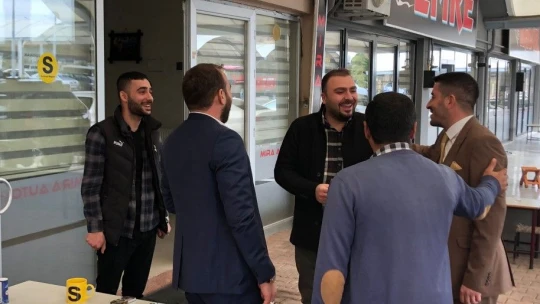 Salih Satıcı ve yönetiminden Galericiler Sitesine ziyaret