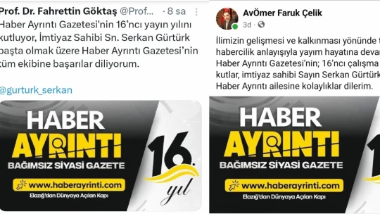 16.Yıl Gurur Ve Mutluluğu