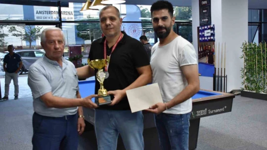 3 Bant Bilardo Bölge Şampiyonası Elazığ'da düzenlendi