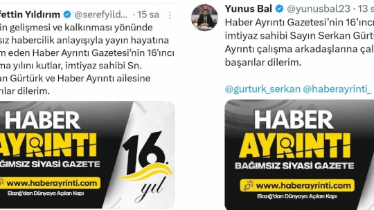 16.Yıl Gurur Ve Mutluluğu