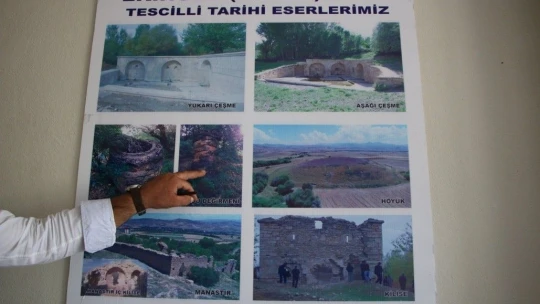6 Tescilli Tarihi Yapısı Olan Köy Turistlerin Dikkatınİ Çekiyor