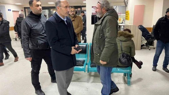 7.4'lük depremde Fırat Üniversitesi Hastanesinde sıva çatlakları oluştu