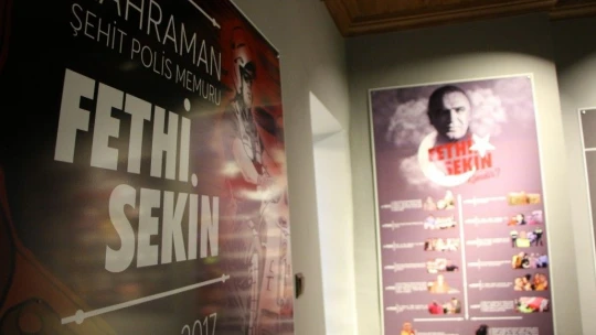93 yıllık istasyon, şehit polis Fethi Sekin anısına müze oldu