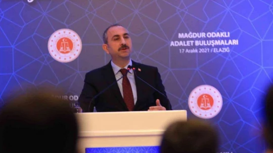 Adalet Bakanı Gül: 'Yargı adaleti insanımızın sığınacağı en son limandır, çaredir'
