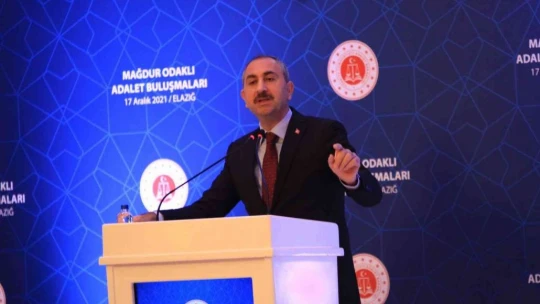 Adalet Bakanı Gül: 'Yargı adaleti insanımızın sığınacağı en son limandır, çaredir'
