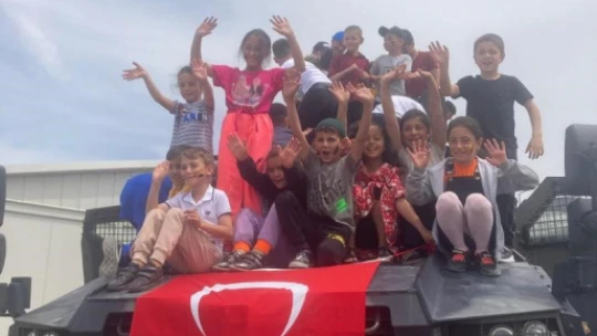 Ahıska Türklerine özel ziyaret: Komandolar teşekkür etti
