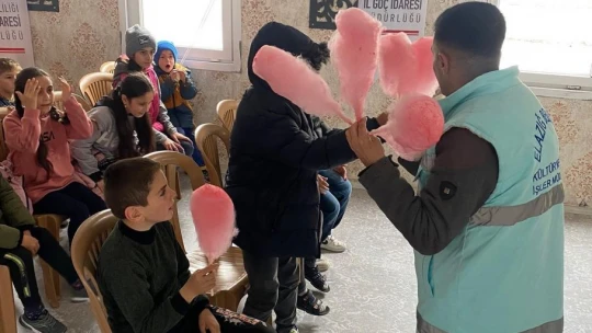Ahıska Türkü çocuklarına moral ve motivasyon etkinliği