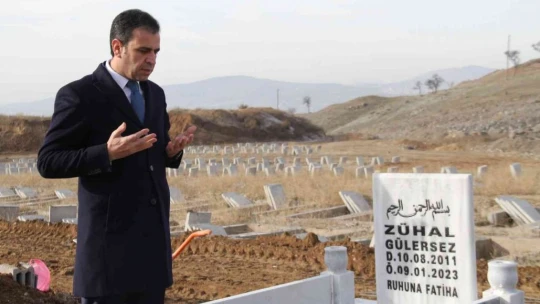 Aile ve Sosyal Hizmetler Bakanlığı, Elazığ'da kimsesizler mezarlığına gömülen engelli kızın mezar taşını yaptırdı