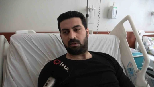Ailesini çıkardı, kendisi son anda yaralı kurtuldu: 'Oğlum yatağa değse sıçrıyorum'