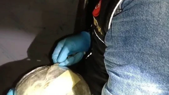 Alex kokladı, tırın dorsesinden 17 kilo 650 gram uyuşturucu çıktı