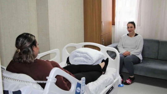 Anne olmak için Almanya'dan Elazığ'a ameliyata geldi